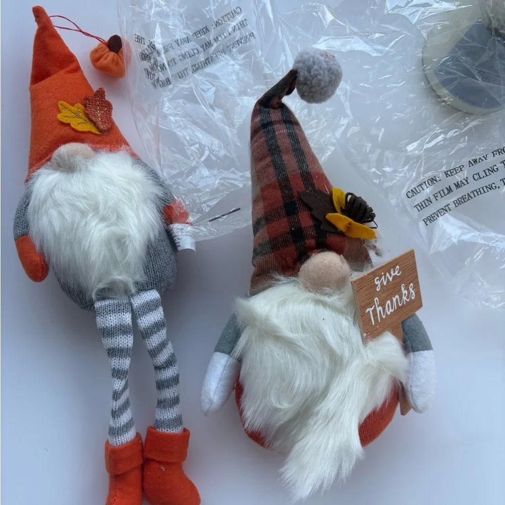 JCPenney Festive Holiday Gnome Decor - Red and White - Picture 2 of 8